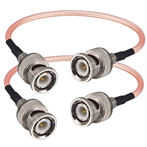 BOOBRIE BNC-Kabel, Stecker auf Stecker, 15 cm, Koaxialkabel, RG316, 50 Ohm, BNC-Stecker auf BNC-Stecker, HD-SDI-Kabel für Video-Signale, CCTV, DVR, Kamera, Amateurantennen-Scanner, tragbar BOOBRIE BNC-Kabel, Stecker auf Stecker, 15 cm, Koaxialkabel, RG316, 50 Ohm, BNC-Stecker auf BNC-Stecker, HD-SDI-Kabel für Video-Signale, CCTV, DVR, Kamera, Amateurantennen-Scanner, tragbar von Boobrie