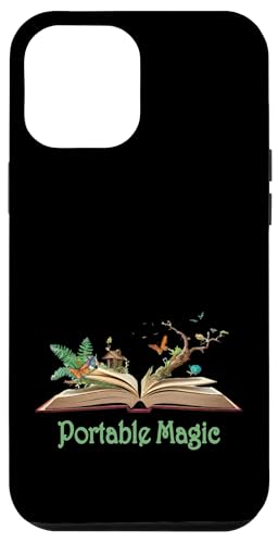 Hülle für iPhone 14 Plus Frag mich, was ich lese, Buchwurm-Design von Book Lover Portable Nerd Magic