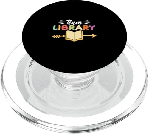 Teambibliothek Bookworm Books Buchliebhaber PopSockets PopGrip für MagSafe von Bookworm Reading Books Book Lovers Clothing