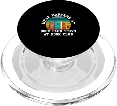 Was passiert im Book Club Bookworm Book Lover PopSockets PopGrip für MagSafe von Bookworm Reading Books Book Lovers Clothing