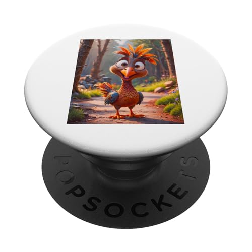 Fasan super süße Tiere in einem Wald Wald cool süß PopSockets Klebender PopGrip von Boom Manufaktur