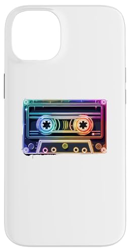 Hülle für iPhone 14 Plus Kassettenrekorder Musik Tonbandgerät von Boombox Music Stereo Cassete Gifts