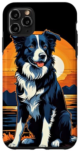 Hülle für iPhone 11 Pro Max Border Collie Art Herren Damen Border Collie von Border Collie Ajeli