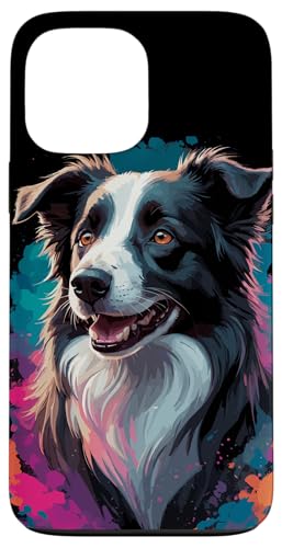 Hülle für iPhone 13 Pro Max Border Collie Art Herren Damen Border Collie von Border Collie Ajeli