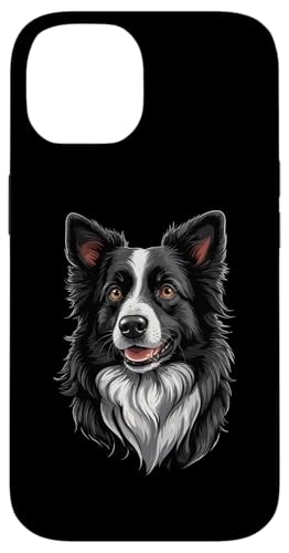 Hülle für iPhone 14 Border Collie Art Herren Damen Border Collie von Border Collie Ajeli