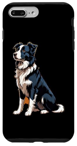 Hülle für iPhone 7 Plus/8 Plus Border Collie Art Herren Damen Border Collie von Border Collie Ajeli