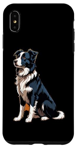 Hülle für iPhone XS Max Border Collie Art Herren Damen Border Collie von Border Collie Ajeli