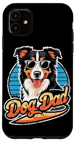 Hülle für iPhone 11 Border Collie Hund Papa Herren Border Collie von Border Collie Dad Owner Designs Men