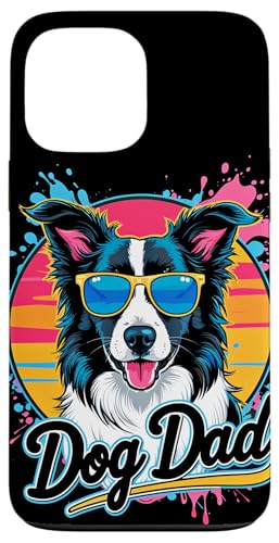 Hülle für iPhone 13 Pro Max Border Collie Hund Papa Herren Border Collie von Border Collie Dad Owner Designs Men