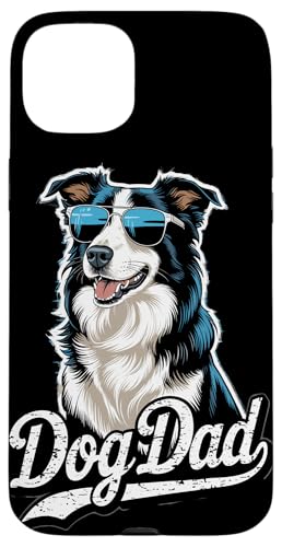 Hülle für iPhone 15 Plus Border Collie Hund Papa Herren Border Collie von Border Collie Dad Owner Designs Men