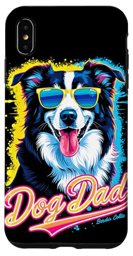 Hülle für iPhone XS Max Border Collie Hund Papa Herren Border Collie von Border Collie Dad Owner Designs Men