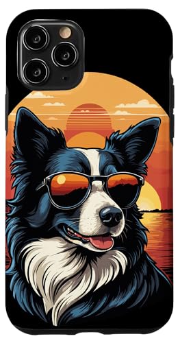 Hülle für iPhone 11 Pro Border Collie Art für Herren und Damen, Welpen, Border Collie von Border Collie Designs Ajeli