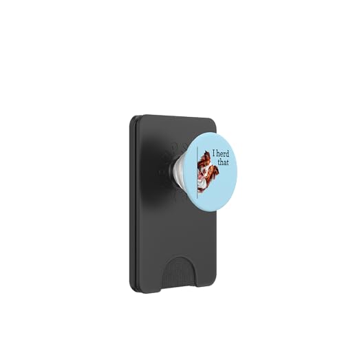 Red Border Collie PopSockets PopWallet für MagSafe von Border Collie Dog Gifts Shirts & Hoodies