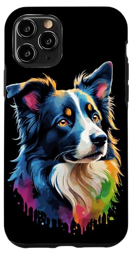 Hülle für iPhone 11 Pro Border Collie Art Herren Damen Border Collie von Border Collie Men Women Designs