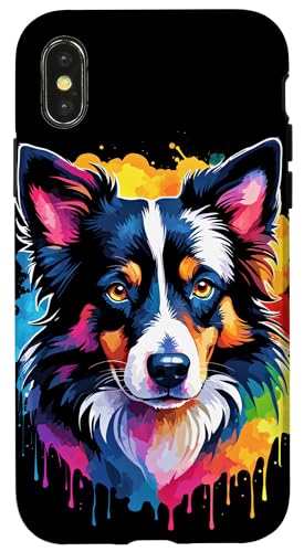 Hülle für iPhone X/XS Border Collie Art Herren Damen Border Collie von Border Collie Men Women Designs