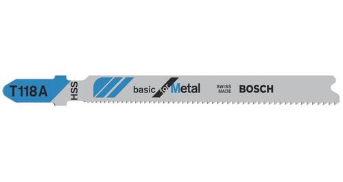 Bosch Accessories 2608631507 Stichsägeblatt T 118A Basic for Metal, 3er-Pack 3St. von Bosch Accessories