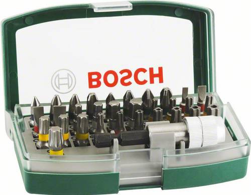Bosch Accessories PROMOLINE 2607017063 Bit-Set 32teilig Schlitz, Kreuzschlitz Phillips, Kreuzschlitz von Bosch Accessories