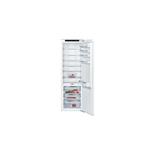 Bosch KIF81PFE0 Serie 8 Einbau-Kühlschrank, 177,5 x 56 cm Nische, 289 L, Flachscharnier, Made in Germany, VitaFresh pro 3x längere Frische, LED-Beleuchtung gleichmäßige Ausleuchtung von Bosch