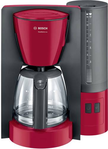 Bosch Haushalt ComfortLine Kaffeemaschine Rot Fassungsvermögen Tassen=10 Glaskanne von Bosch Haushalt