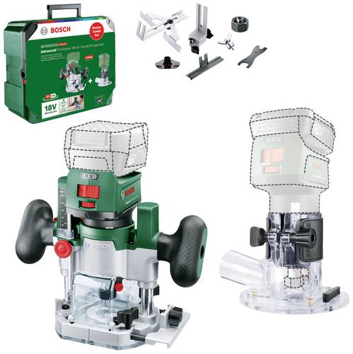 Bosch Home and Garden 2in1 Akku-Kanten-/Oberfräse 06039D5002 AdvancedTrimRouter 18V-8 Combi-Set Bosch Home and Garden 2in1 Akku-Kanten-/Oberfräse 06039D5002 AdvancedTrimRouter 18V-8 Combi-Set von Bosch Home and Garden