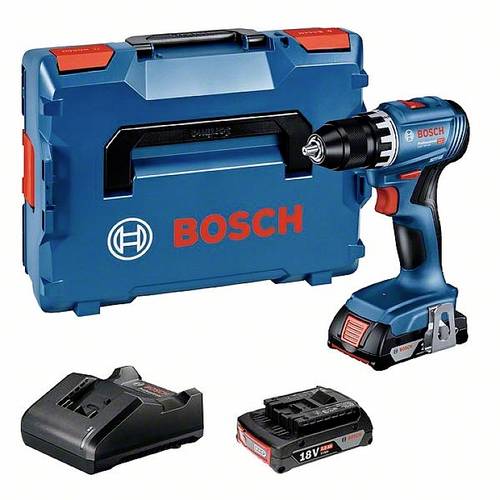 Bosch Professional GSR 18V-45 06019K3203 Akku-Bohrschrauber 18V 2.0Ah Li-Ion inkl. 2. Akku, inkl. La von Bosch Professional