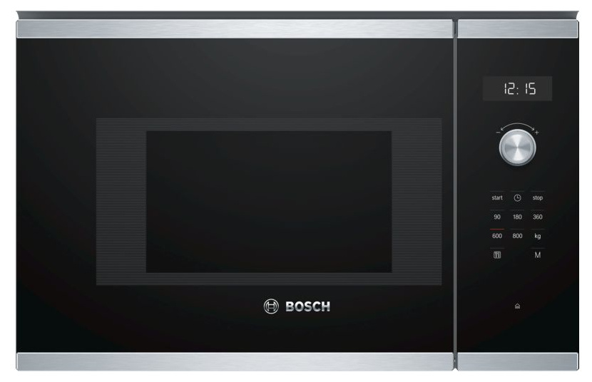 Bosch BFL524MS0 Einbau-Mikrowelle Edelstahl/Schwarz von Bosch
