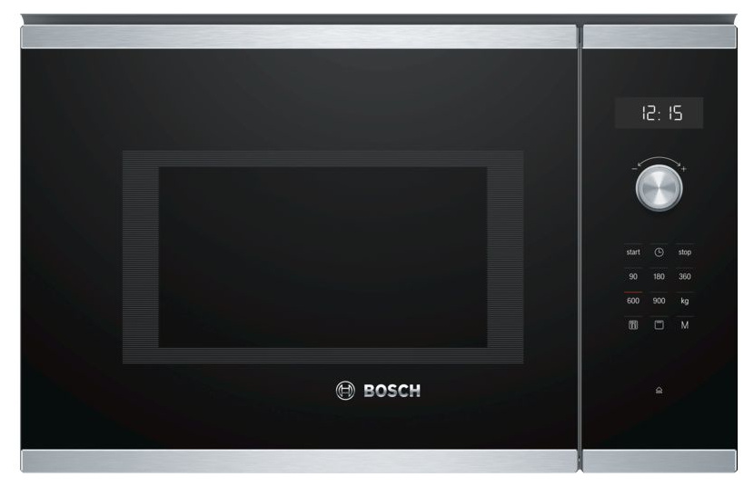 Bosch Einbau-Mikrow. BEL554MS0 25L 900W Grilll bk/sv von Bosch