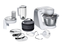 Bosch MUM58W20, 3,9 l, Silber, Weiß, Tasten, 1,25 l, 1,25 l, 3,9 l von Bosch