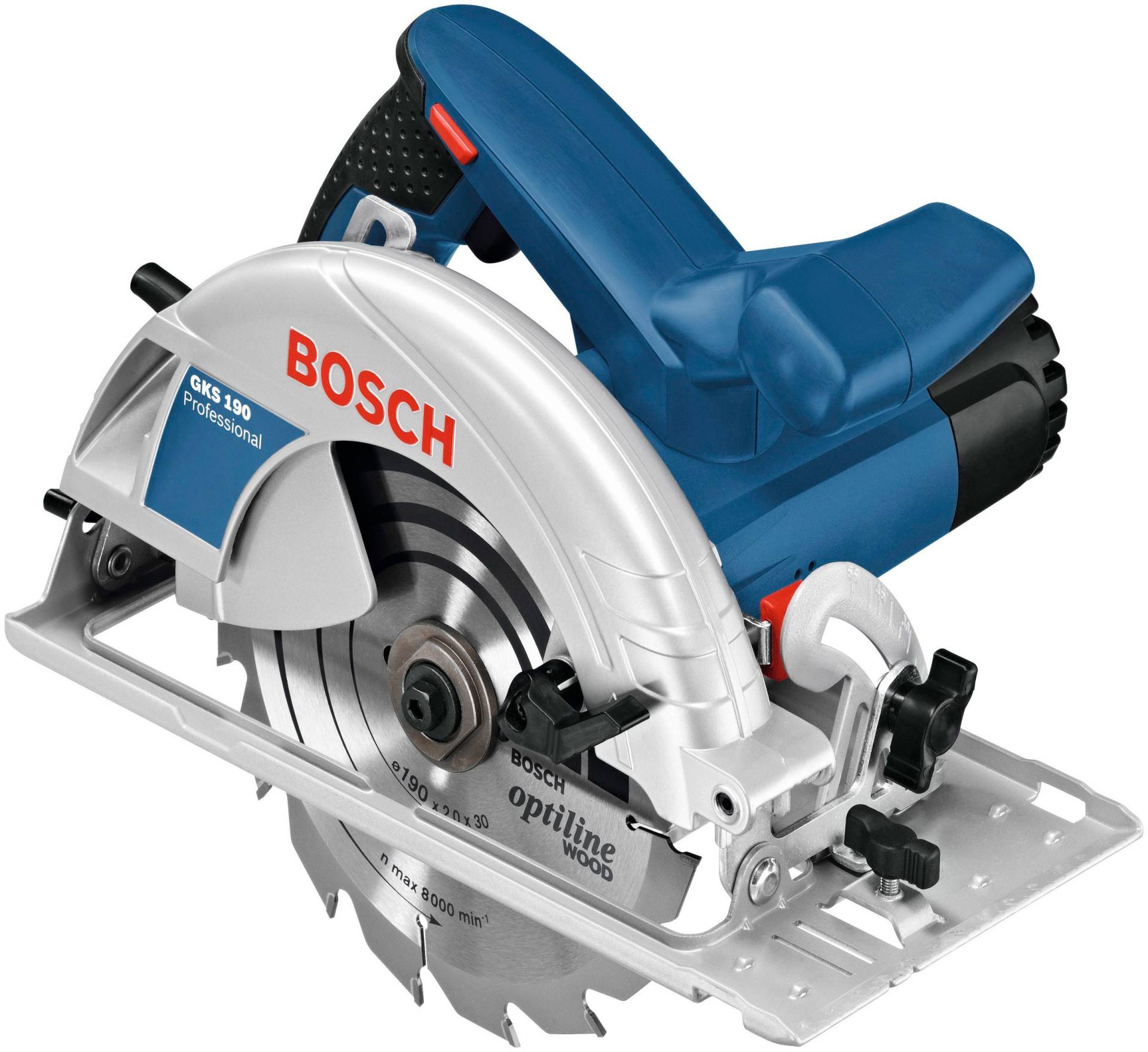 Bosch Professional Handkreissäge 190 mm 1400 W (0601623000) von Bosch