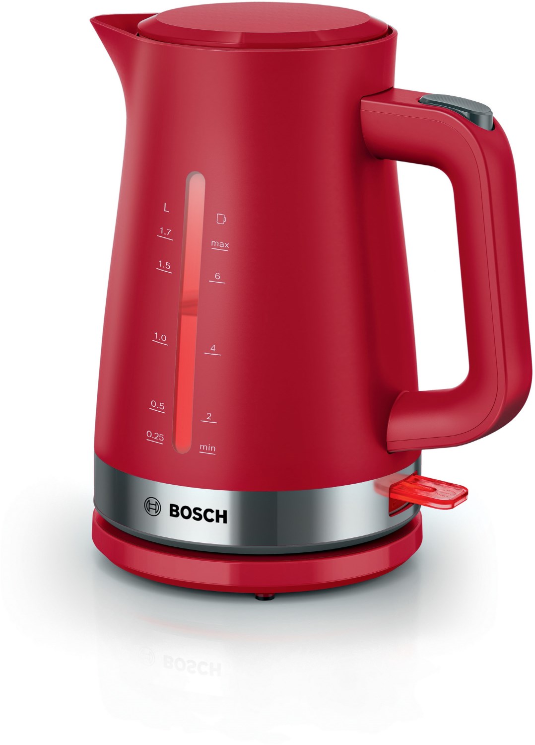 TWK4M224 Wasserkocher rot von Bosch