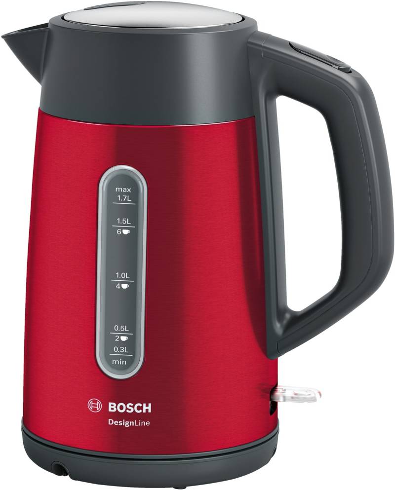 TWK4P434 Wasserkocher rot von Bosch