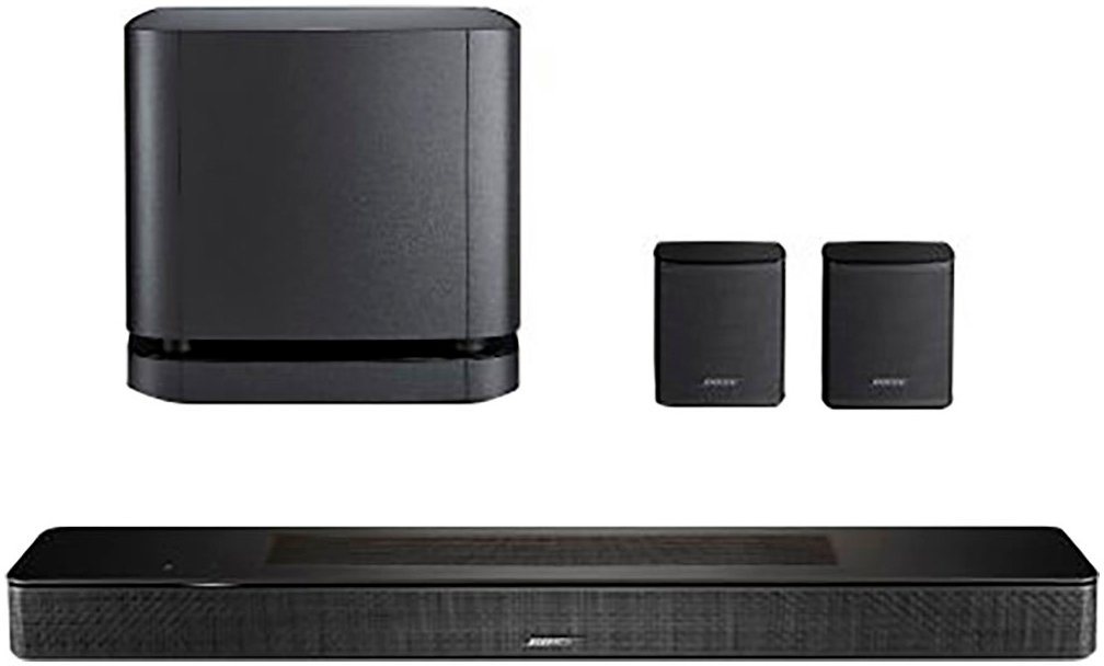 Bose Smart 600 Home Cinema Stereo Soundbar (Bluetooth, WLAN, Set: Soundbar 600 + Bass 500 + Rear Speaker) von Bose