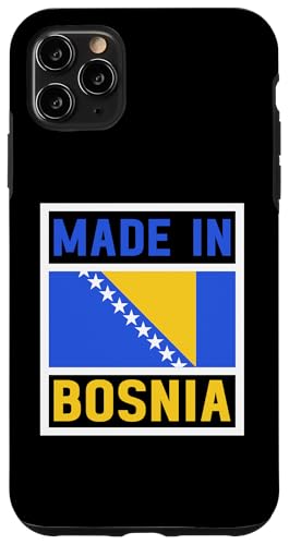 Hülle für iPhone 11 Pro Max Bosnien und Herzegowina Flagge Bosnien von Bosnian Gifts for Men Women