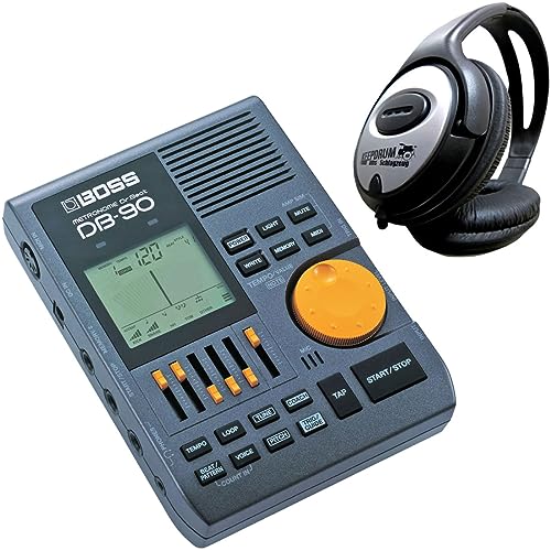 Boss DB-90 Dr Beat Metronom + keepdrum Kopfhörer von Boss Audio