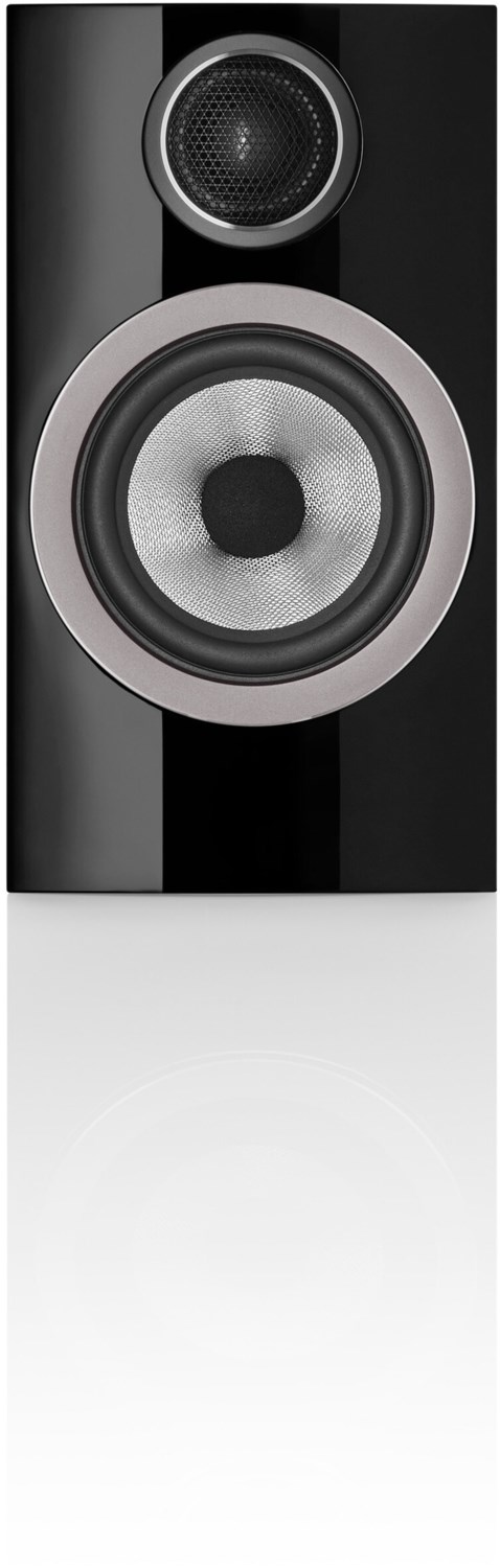 707 S3 /Stück Klein-/Regallautsprecher hochglanz schwarz von Bowers & Wilkins