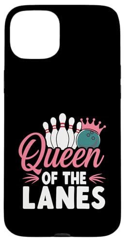 Hülle für iPhone 15 Plus Queen of the Lanes Bowling-Pins Bowler von Bowling Bowl Bowler Gifts