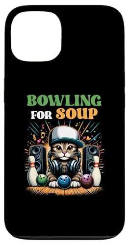 Hülle für iPhone 13 Bowling für Suppe Musik Katze Stil DJ Katze trägt Kopfhörer von Bowling For Soup Music Cat DJ Cat Wearing