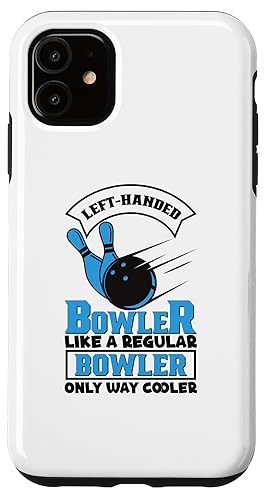 Hülle für iPhone 11 Linkshänder Bowler! Bowlingspieler Strike Bowling von Bowling Player and Bowler Designs