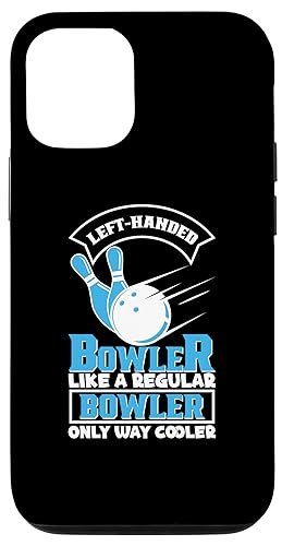 Hülle für iPhone 14 Pro Linkshänder Bowler! Bowlingspieler Strike Bowling von Bowling Player and Bowler Designs