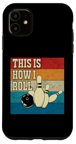 Hülle für iPhone 11 Lustige Bowlingkunst Männer Frauen Bowler Witz Humor Bowling Spruch von Bowling Shirts & Gifts