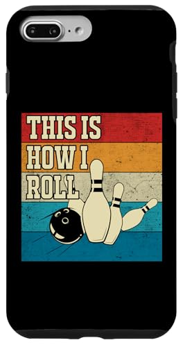 Hülle für iPhone 7 Plus/8 Plus Lustige Bowlingkunst Männer Frauen Bowler Witz Humor Bowling Spruch von Bowling Shirts & Gifts