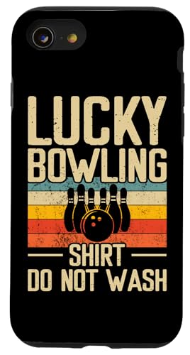 Hülle für iPhone SE (2020) / 7 / 8 Lustige Bowlingkunst Männer Frauen Bowler Witz Humor Bowling Spruch von Bowling Shirts & Gifts