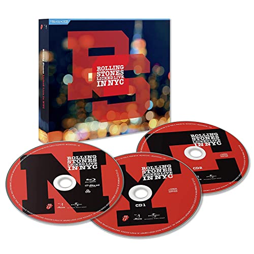 The Rolling Stones Licked Live In NYC Neues Album 2022 (2CD+Blu-Ray) Live von Box-Set