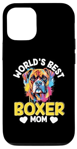 Hülle für iPhone 12/12 Pro Boxer Hunderasse Haustier - World's Best Boxer Mom von Boxer Dog Breed Pet Designs