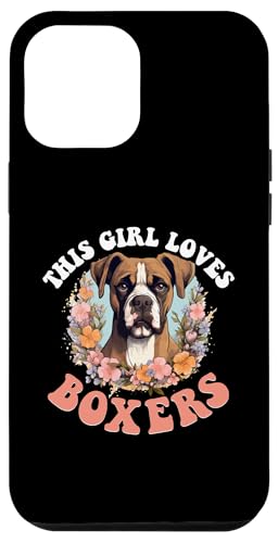 Hülle für iPhone 12 Pro Max Boxer Hunderasse Haustier - Dieses Mädchen liebt Boxer von Boxer Dog Breed Pet Designs