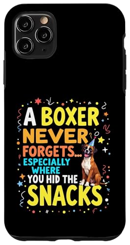 Lustiges Geburtstagsgeschenk Boxer Hund Hülle für iPhone 11 Pro Max von Boxer Dog Fun Designs