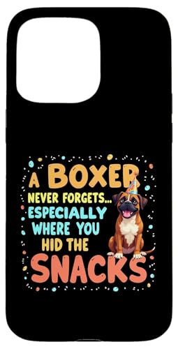 Lustiges Geburtstagsgeschenk Boxer Hund Hülle für iPhone 15 Pro Max von Boxer Dog Fun Designs