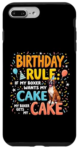 Lustiges Geburtstagsgeschenk Boxer Hund Hülle für iPhone 7 Plus/8 Plus von Boxer Dog Fun Designs