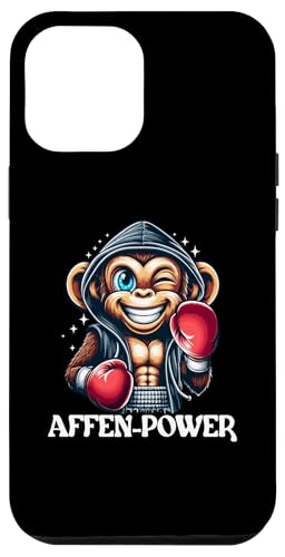 Hülle für iPhone 14 Pro Max Affen-Power im Ring kluger boxender Affe Schimpanse Boxer von Boxer Funny Tiere Kampfsport Boxing Animal Design