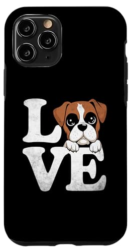 Hülle für iPhone 11 Pro Love Boxer Hund Haustier Hunde Boxer von Boxers Boxer Dog Lover Gifts